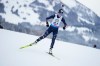 FILE - Rebecca Passler of Italy competes during the women's Biathlon World Cup 7.5 km sprint competition at the Biathlon World Cup in Hochfilzen, Austria, Friday, Dec. 8, 2023. (AP Photo/Matthias Schrader, file)