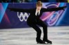 Stephen Gogolev of Canada competes during the men's figure skating short program at the 2026 Winter Olympics, in Milan, Italy, Tuesday, Feb. 10, 2026. (AP Photo/Ashley Landis)