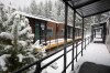 A view of the athletes' village for the Milan Cortina Winter Olympics in Cortina D'Ampezzo, Italy on Nov. 24, 2025. (AP Photo/Andrew Medichini)
