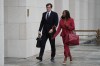 Adam Mosseri, CEO of Instagram, arrives in court to testify in a landmark social media case that seeks to hold tech companies responsible for harms to children, Wednesday, Feb. 11, 2026, in Los Angeles. (AP Photo/Damian Dovarganes)