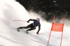 Finland's Elian Lehto speeds down the course during an alpine ski, men's super-G race, at the 2026 Winter Olympics, in Bormio, Italy, Wednesday, Feb. 11, 2026. (AP Photo/Gabriele Facciotti)