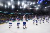 Slovakia applaud fans at the end of a preliminary round match of men's ice hockey between Sweden and Slovakia at the 2026 Winter Olympics, in Milan, Italy, Saturday, Feb. 14, 2026. (AP Photo/Petr David Josek)