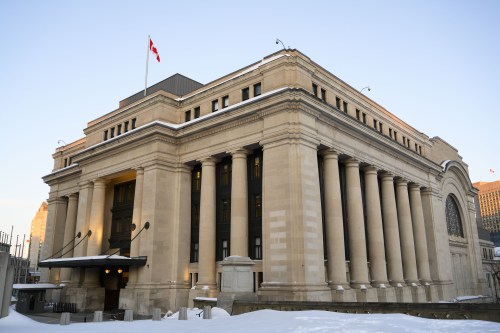 The Senate of Canada building is pictured in Ottawa on Monday, Feb. 18, 2019. THE CANADIAN PRESS/Sean Kilpatrick