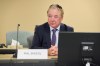 Winnipeg's former chief administrative officer, Phil Sheegl, arrives at the Winnipeg Police Service Headquarters Inquiry at the Public Utilities Board offices, in Winnipeg, on Tuesday, Feb. 17, 2026. THE CANADIAN PRESS/David Lipnowski