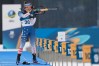 Deedra Irwin, of the United States, competes during the women's 7.5-kilometer sprint biathlon race at the 2026 Winter Olympics in Anterselva, Italy, Saturday, Feb. 14, 2026. (AP Photo/Andrew Medichini)