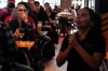Canada fans watch their country's Olympic Women's Hockey final 2-1 loss to the USA at a sports bar in Toronto on Thursday Feb. 19, 2026. THE CANADIAN PRESS/Chris Young