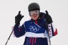 United States' Hunter Hess reacts during the men's freestyle skiing halfpipe qualifications at the 2026 Winter Olympics, in Livigno, Italy, Friday, Feb. 20, 2026. (AP Photo/Julia Demaree Nikhinson)