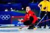 Team Canada’s Rachel Homan competes against Sweden in curling semifinals at the Milano Cortina 2026 Olympic Winter Games in Italy on Friday, Feb. 20, 2026. THE CANADIAN PRESS/Handout — COC, Candice Ward (Mandatory Credit)