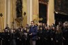 The Rev. Stefano Guidi, head of the Archdiocese of Milan’s Service for Oratories and Sport, addresses attendees during a concert at the church of Sant’Antonio Abate in Milan, Italy, on Feb. 18, 2026. (AP Photo/María Teresa Hernández)