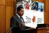 Minister of Public Safety Gary Anandasangaree speaks before a panel discussion on digital lawful access with the National Police Federation in Ottawa on Thursday, Feb. 26, 2026. THE CANADIAN PRESS/Justin Tang