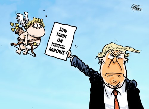 Editorial cartoon for Feb. 14, 2026